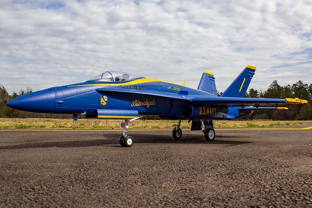 Freewing F/A-18C Hornet Blue Angels High Performance 90mm EDF Jet - PNP