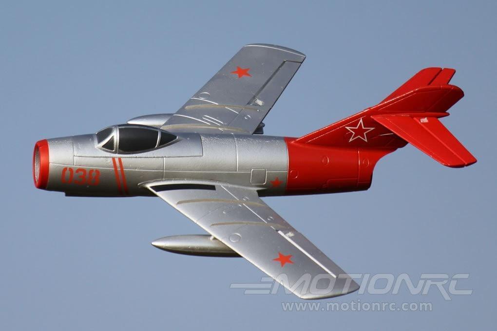 Freewing Mig-15 Silver 64mm EDF Jet - PNP FJ10221P