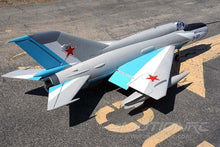 Load image into Gallery viewer, Freewing Mig-21 Blue 80mm EDF Jet - ARF PLUS FJ21021A+
