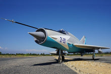 Lade das Bild in den Galerie-Viewer, Freewing Mig-21 Blue 80mm EDF Jet - ARF PLUS FJ21021A+
