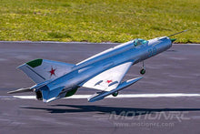 Load image into Gallery viewer, Freewing Mig-21 Silver 80mm EDF Jet - ARF PLUS FJ21011A+
