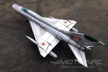 Load image into Gallery viewer, Freewing Mig-21 Silver 80mm EDF Jet - ARF PLUS FJ21011A+
