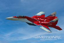 Lade das Bild in den Galerie-Viewer, Freewing MiG-29 Fulcrum Red Star Twin 80mm EDF Jet with Thrust Vectoring - PNP FJ31621P
