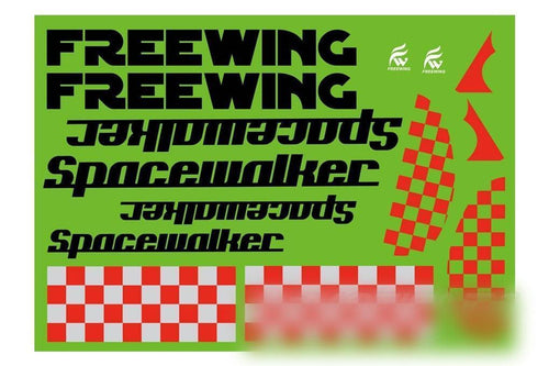 Freewing Space Walker Decal Sheet FT1011107