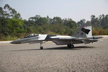 Lade das Bild in den Galerie-Viewer, Freewing SU-35 Gray Camo Twin High Performance 70mm EDF Thrust Vectoring Jet - PNP FJ30313P
