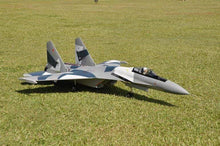 Lade das Bild in den Galerie-Viewer, Freewing SU-35 Gray Camo Twin High Performance 70mm EDF Thrust Vectoring Jet - PNP FJ30313P
