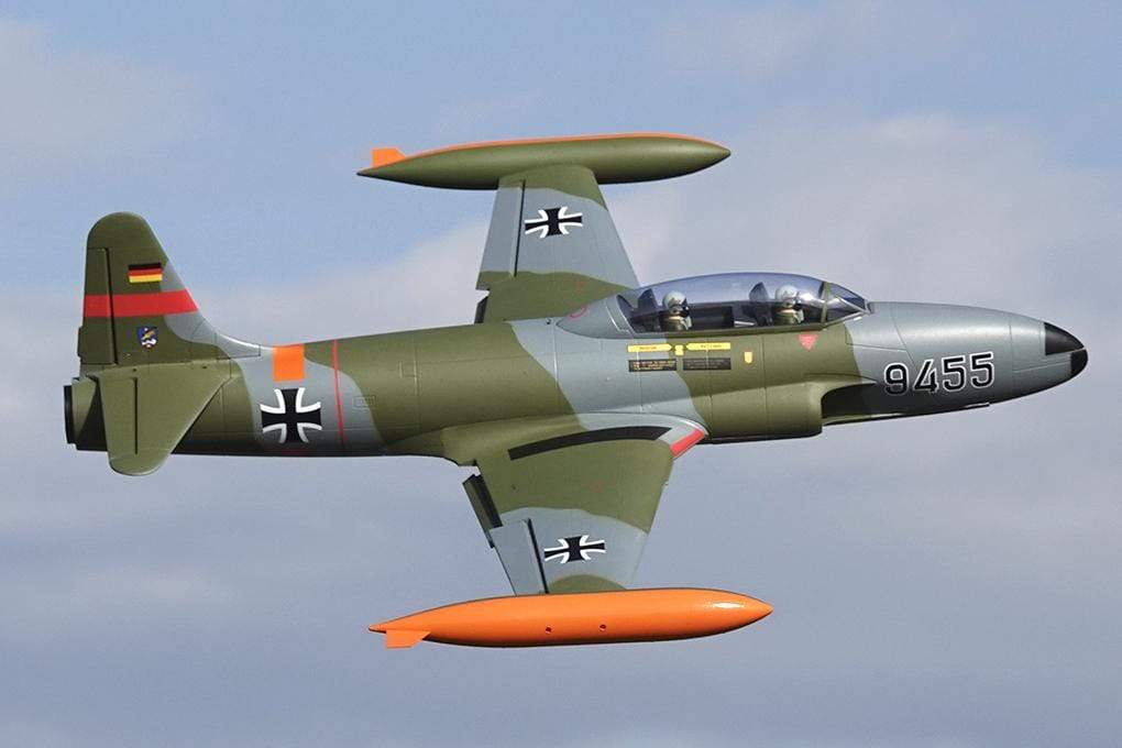 Freewing T-33 Shooting Star German 80mm EDF Jet - ARF PLUS