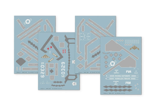 Freewing Twin 70mm B-2 Spirit Bomber Decal Sheet FJ3171107