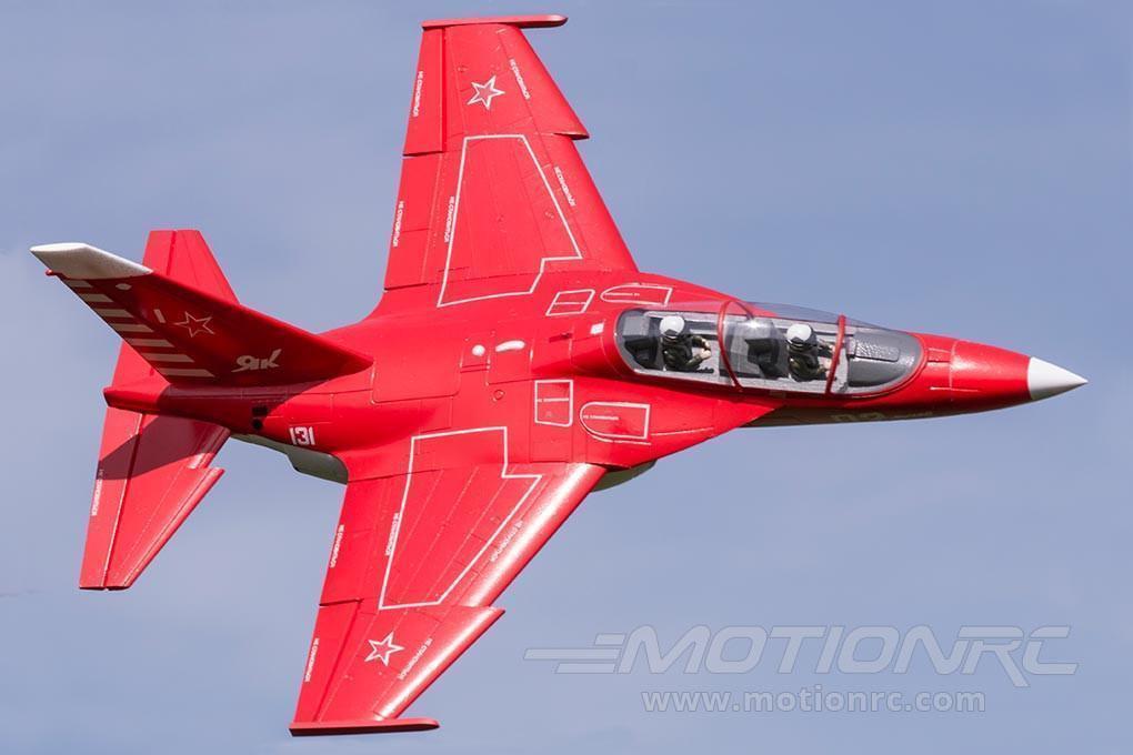 Freewing Yak-130 Red 70mm EDF Jet - ARF PLUS FJ20912K+