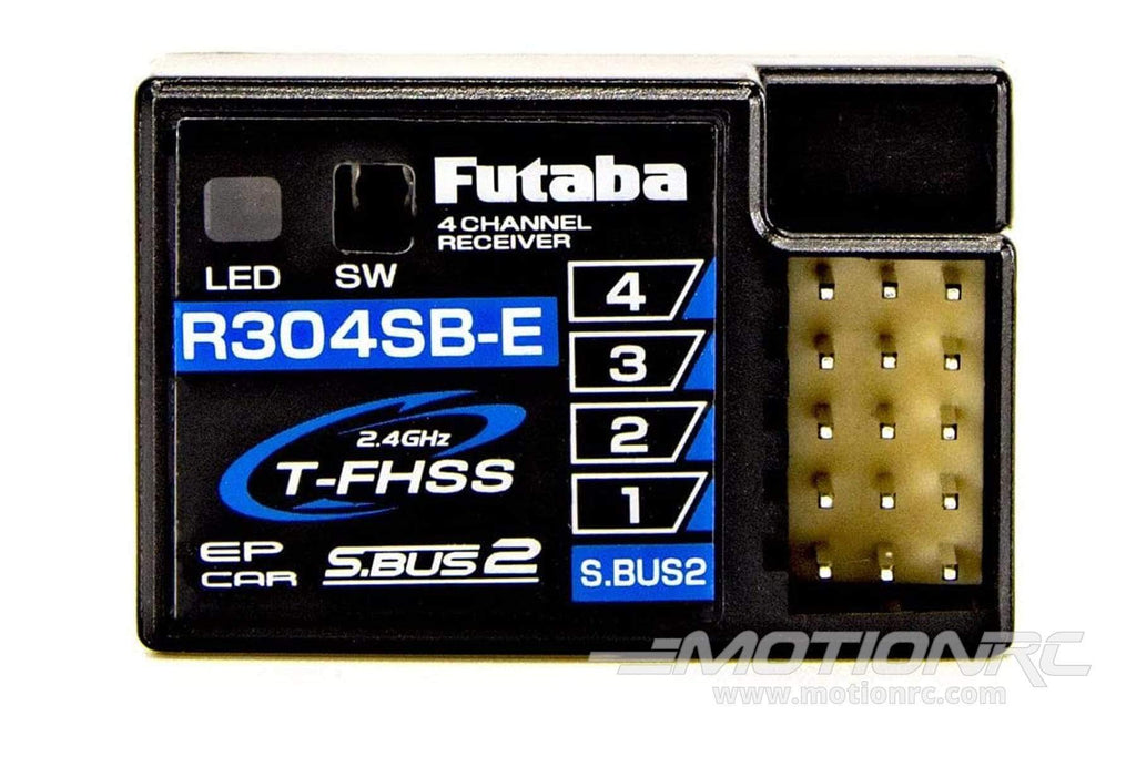 Futaba R304SB-E 4-Channel T-FHSS Telemetry Receiver (for EP Only) FUT01102180-3