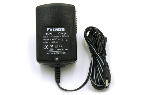 Futaba Transmitter Charger 2S LiPo 1000mAh EU Plug P-FBC120-EU