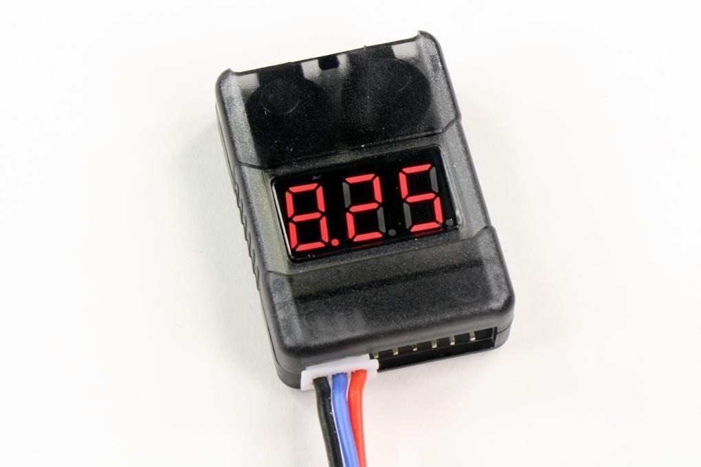 GT Power LiPo Battery Voltage Checker with Low Voltage Alarm GTP8SVOLTALRM