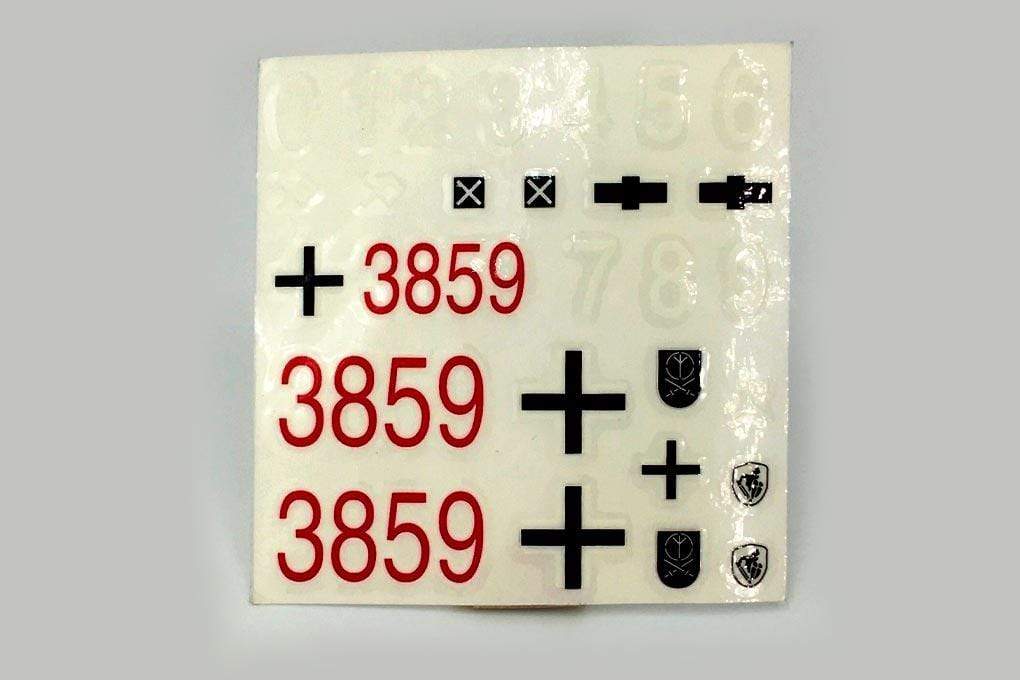 Heng Long 1/16 Scale German Panzer IV (F2 Type) Decal Set