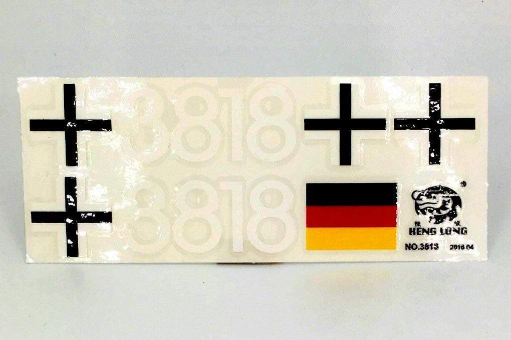 Heng Long 1/16 Scale German Tiger 1 Decal Set