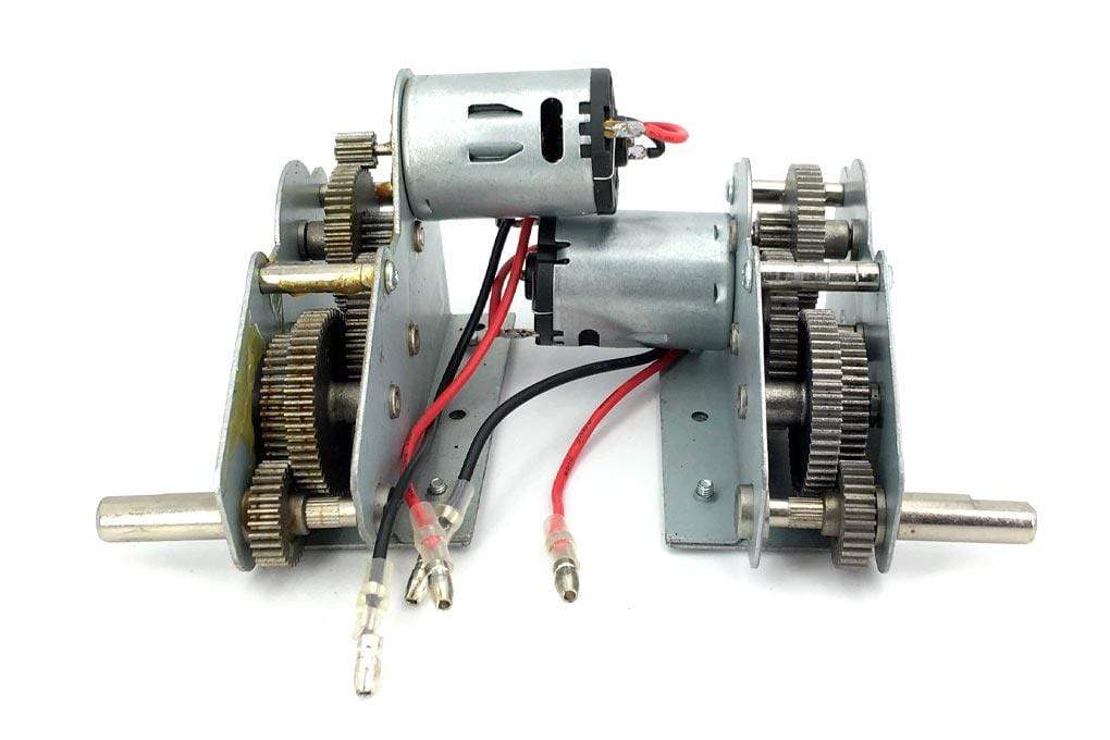 Heng Long 1/16 Scale Tank Steel Gear Drive Box Set High/Low - Short Shaft
