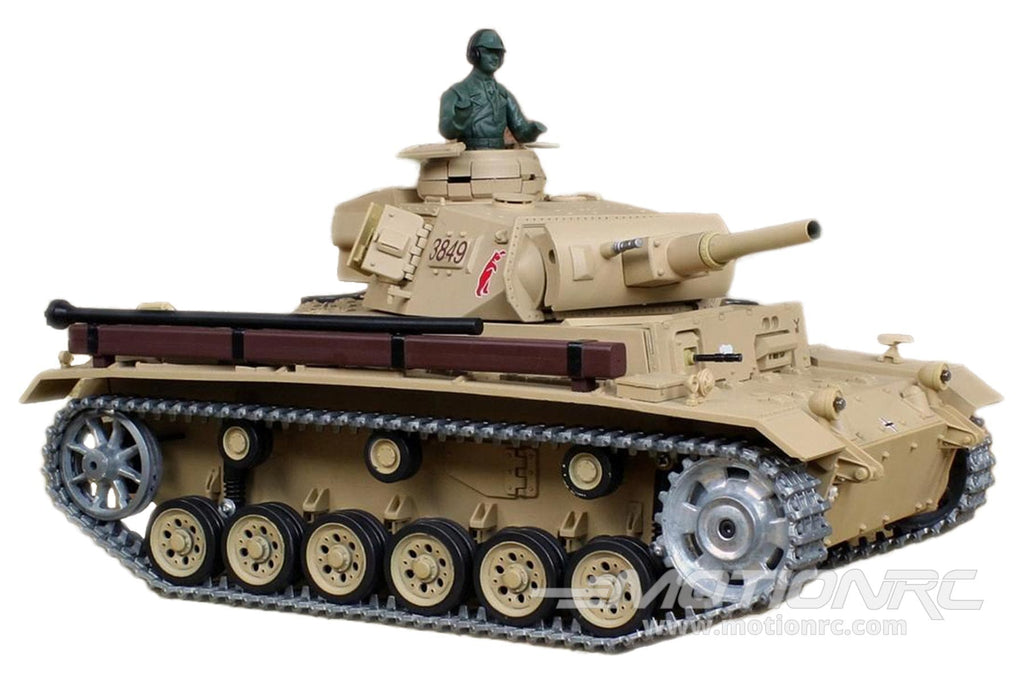 Heng Long German Panzer III (H Type) Professional Edition 1/16 Scale Medium Tank – RTR HLG3849-002