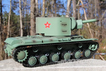 Lade das Bild in den Galerie-Viewer, Heng Long Soviet Union KV-2 Upgrade Edition 1/16 Scale Heavy Tank - RTR HLG3949-001
