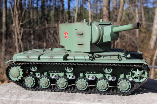 Heng Long Soviet Union KV-2 Upgrade Edition 1/16 Scale Heavy Tank - RTR HLG3949-001
