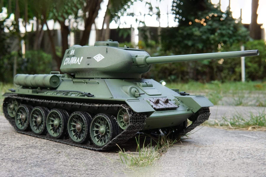 Heng Long Soviet Union T-34 Upgrade Edition 1/16 Scale Medium Tank - RTR