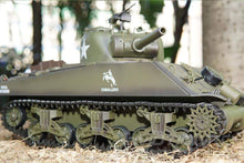 Load image into Gallery viewer, Heng Long USA M4A3 Sherman Upgrade Edition 1/16 Scale Battle Tank - RTR HLG3918-002
