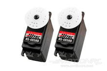 Lade das Bild in den Galerie-Viewer, Hitec HS-485HB Deluxe Ball Bearing Karbonite Gear Standard Servo Airplane Multi-Pack (2 Servos)
