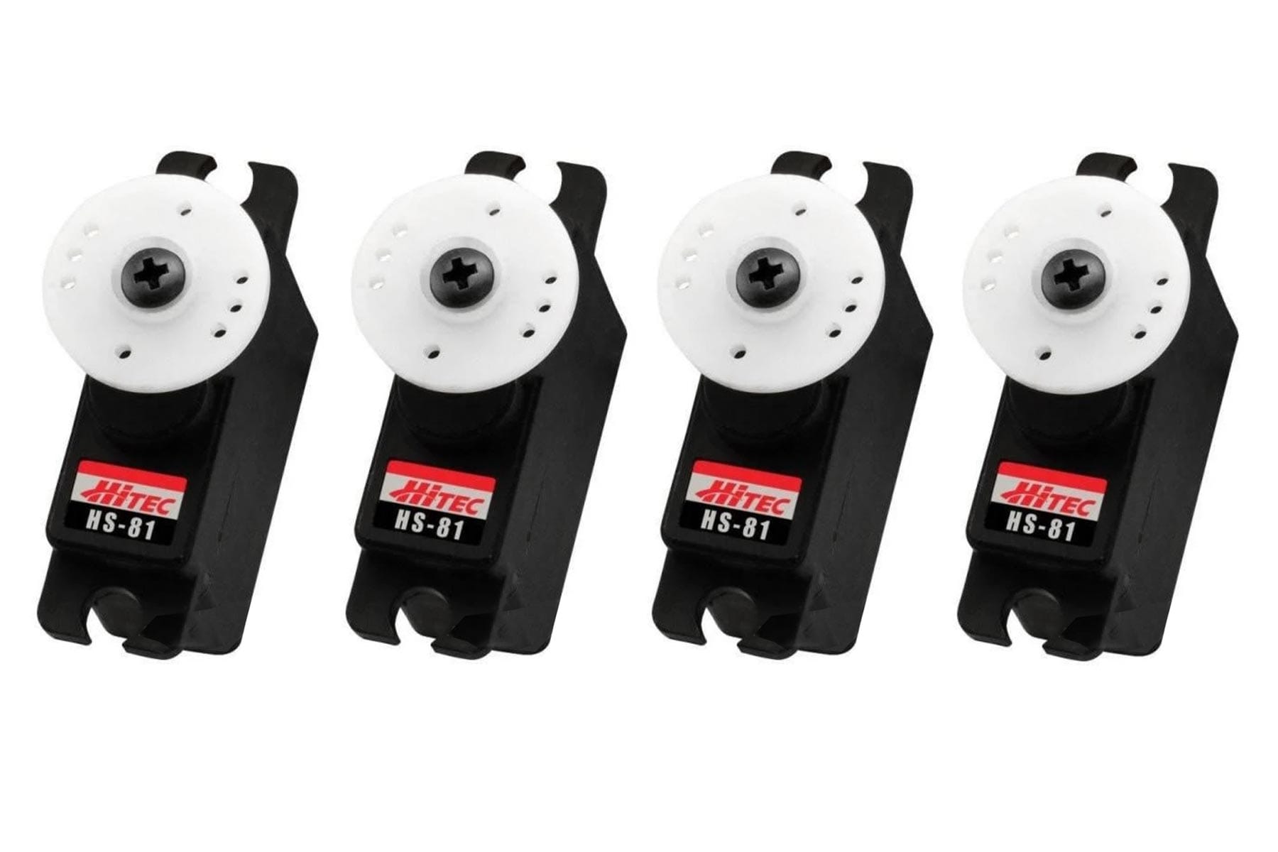 Hitec HS-81 Micro Servo Airplane Multi-Pack (4 Servos) HRC6005-028