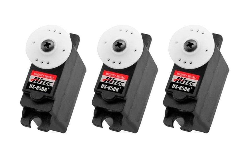 Hitec HS-85BB High Torque Micro Servo Airplane Multi-Pack (3 Servos)