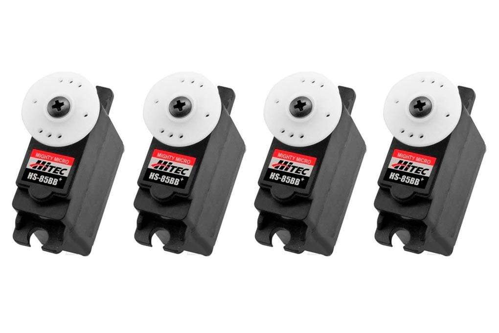 Hitec HS-85BB High Torque Micro Servo Airplane Multi-Pack (4 Servos)