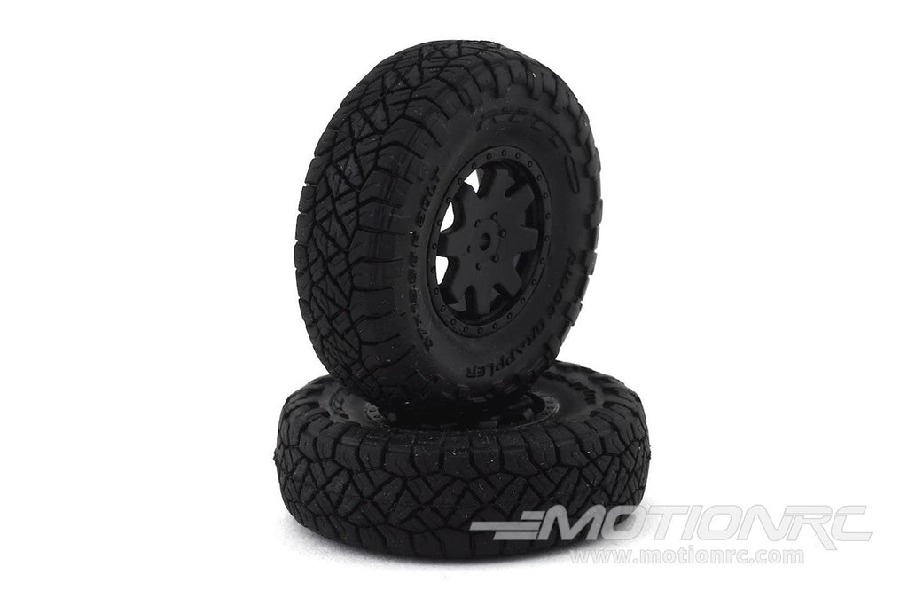 Kyosho 1/24 Scale Mini-Z 4X4 4 Runner Pre-mounted Tire/Wheels/Weight (2pcs) KYOMXTH001HW