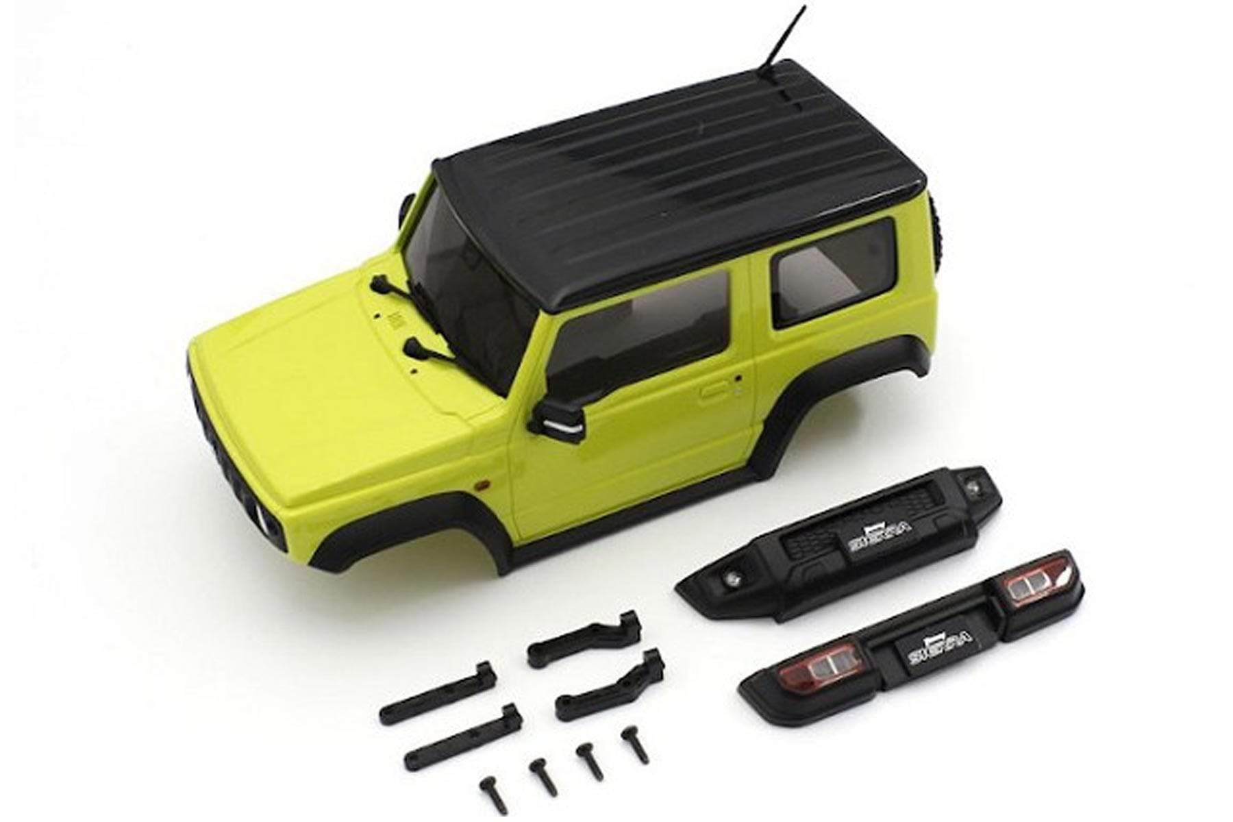 Kyosho 1/24 Scale Mini-Z 4X4 Jimny Sierra Kinetic Yellow Body