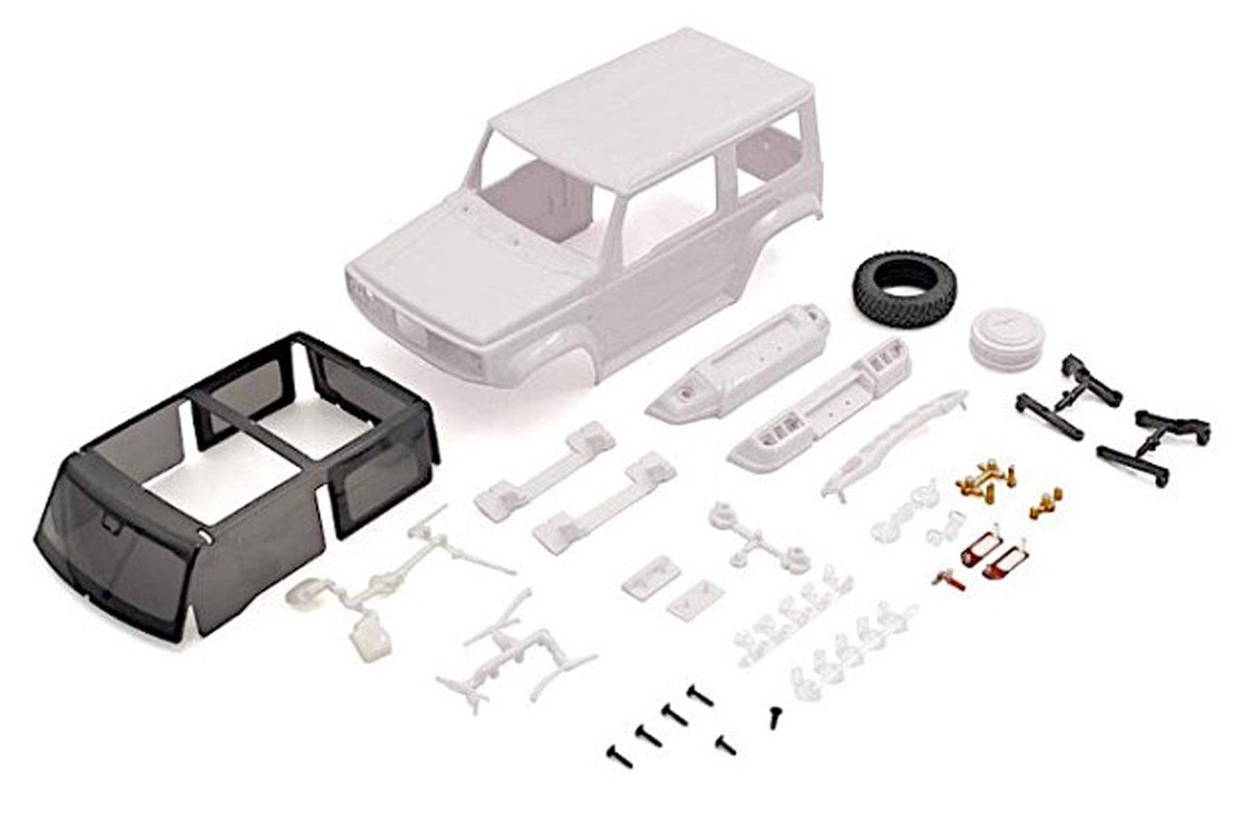 Kyosho 1/24 Scale Mini-Z 4X4 Jimny Sierra White Body