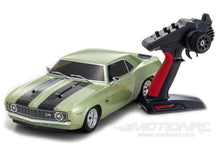 Load image into Gallery viewer, Kyosho Fazer Mk2 Frost Green 1969 Camaro Z/28 1/10 Scale 4WD Car - RTR KYO34418T2
