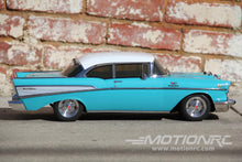 Load image into Gallery viewer, Kyosho Fazer Mk2 FZ02L 1957 Chevy Bel Air Coupe Tropical Turquoise 1/10 Scale 4WD Car - RTR KYO34433T1
