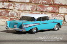 Lade das Bild in den Galerie-Viewer, Kyosho Fazer Mk2 FZ02L 1957 Chevy Bel Air Coupe Tropical Turquoise 1/10 Scale 4WD Car - RTR KYO34433T1

