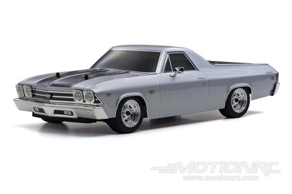 Kyosho Fazer Mk2 FZ02L 1969 Chevy El Camino SS396 Silver 1/10 Scale 4WD Car - RTR KYO34419T2