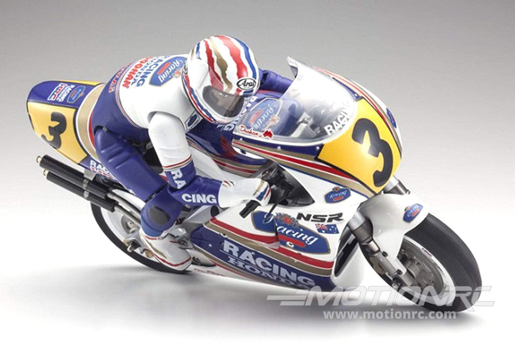 Kyosho Hanging On Racer Honda NSR500 Electric 1/8 Scale Motorcycle - KIT KYO34932B