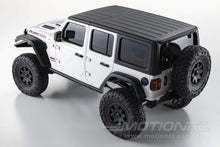 Load image into Gallery viewer, Kyosho Mini-Z 4x4 Jeep Wrangler Unlimited Rubicon Bright White 1/18 Scale 4WD Truck - RTR KYO32521W-B
