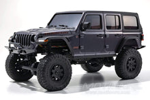 Load image into Gallery viewer, Kyosho Mini-Z 4x4 Jeep Wrangler Unlimited Rubicon Granite Crystal Metallic 1/18 Scale 4WD Truck - RTR KYO32521GM
