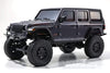 Kyosho Mini-Z 4x4 Jeep Wrangler Unlimited Rubicon Granite Crystal Metallic 1/18 Scale 4WD Truck - RTR KYO32521GM