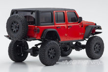 Lade das Bild in den Galerie-Viewer, Kyosho Mini-Z 4x4 Jeep Wrangler Unlimited Rubicon Red 1/27 Scale 4WD Truck - RTR KYO32521R
