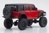 Kyosho Mini-Z 4x4 Jeep Wrangler Unlimited Rubicon Red 1/27 Scale 4WD Truck - RTR KYO32521R