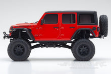 Lade das Bild in den Galerie-Viewer, Kyosho Mini-Z 4x4 Jeep Wrangler Unlimited Rubicon Red 1/27 Scale 4WD Truck - RTR KYO32521R
