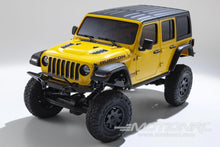 Load image into Gallery viewer, Kyosho Mini-Z 4x4 Jeep Wrangler Unlimited Rubicon Yellow 1/27 Scale 4WD Truck - RTR KYO32521Y
