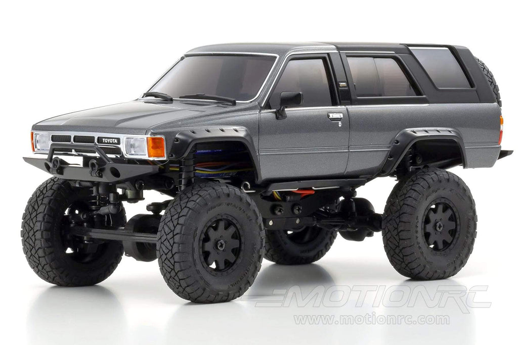 Kyosho Mini-Z 4X4 Toyota 4 Runner Dark Metallic Grey Crawler Readyset 1/24 Scale 4WD Truck - RTR