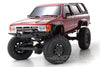 Kyosho Mini-Z 4X4 Toyota 4 Runner Metallic Red Crawler Readyset 1/24 Scale 4WD Truck - RTR