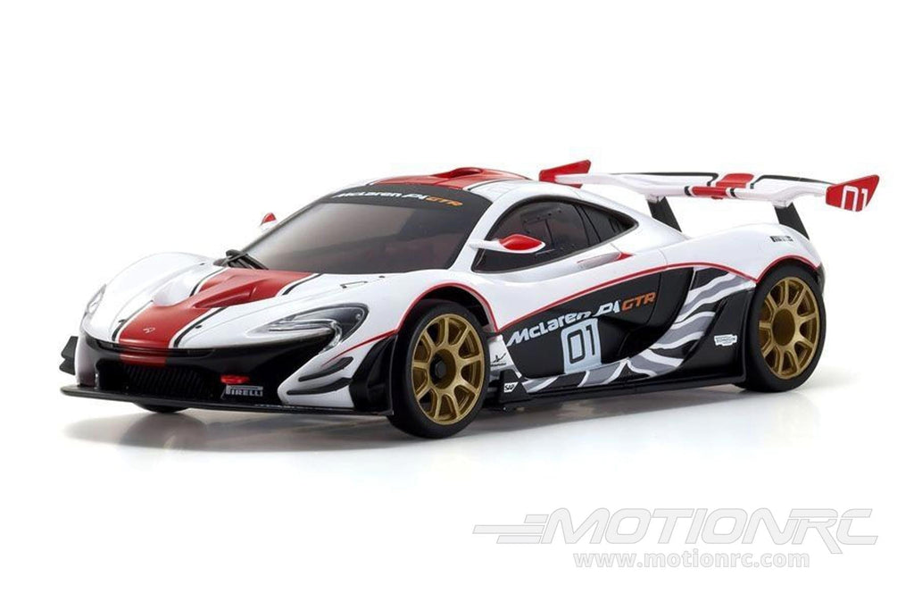 Kyosho Mini-Z McLaren P1 GTR Red/White MR-03 Readyset 1/27 Scale RWD Car - RTR KYO32324WR