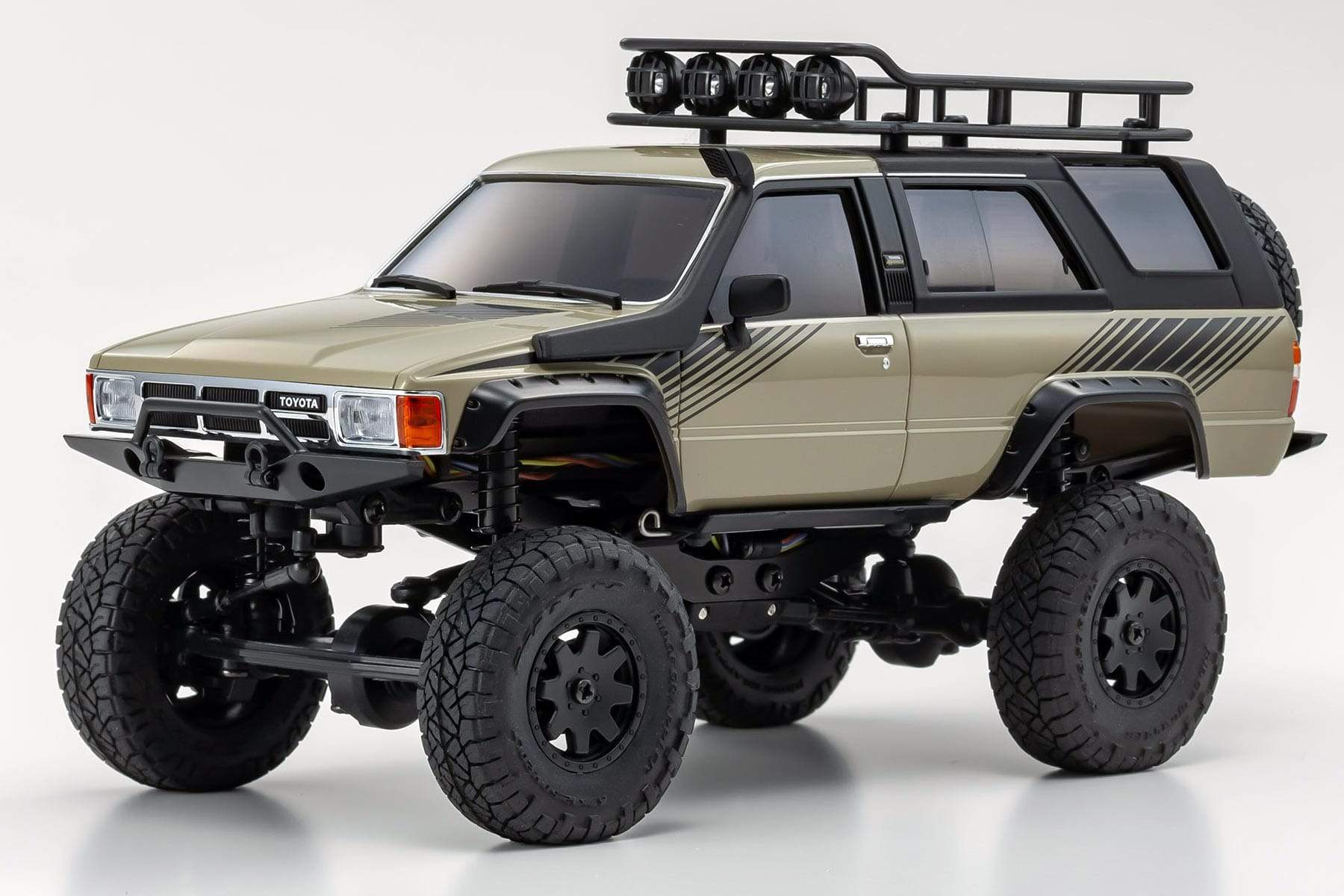 Kyosho Mini-Z Sand 4Runner with Roof Rack Readyset 1/27 Scale AWD 4X4 - RTR KYO32524SY