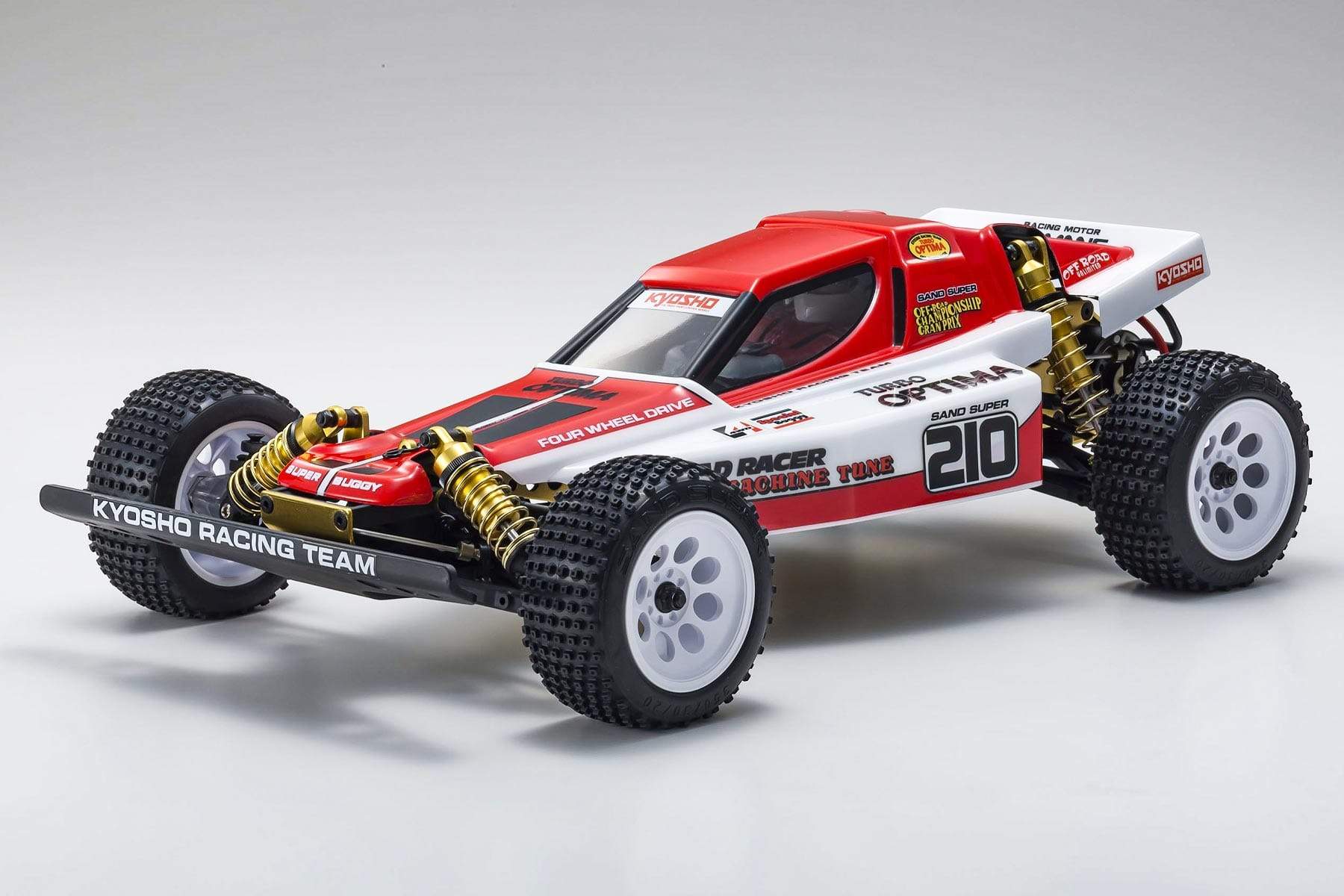 Kyosho Turbo Optima Gold 1/10 Scale 4WD Buggy - KIT