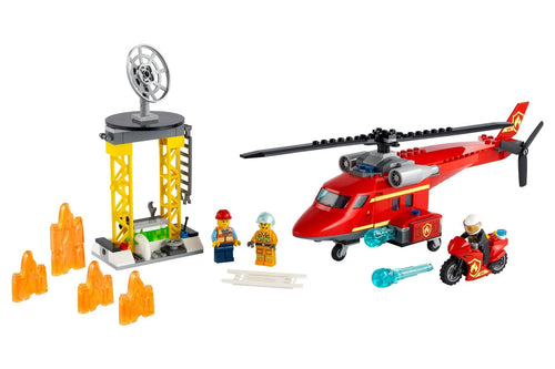 LEGO City Fire Rescue Helicopter 60281