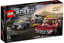 Lade das Bild in den Galerie-Viewer, LEGO Speed Champions Chevrolet Corvette C8.R Race Car and 1968 Chevrolet Corvette 76903
